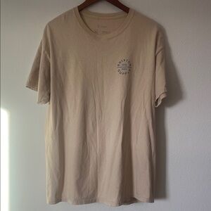 BRIXTON Tan Short Sleeve T-Shirt